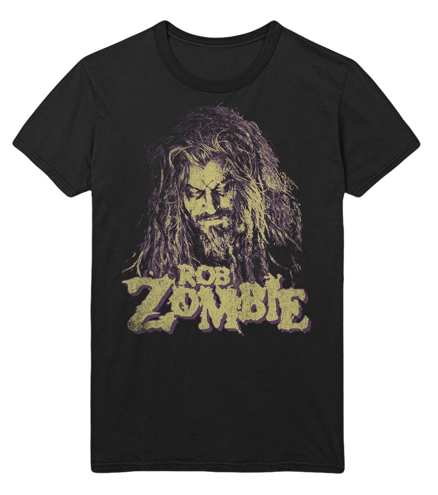 Rob Zombie Vintage Early 2000s Jumbo Print T Shirt Rock Band Merch