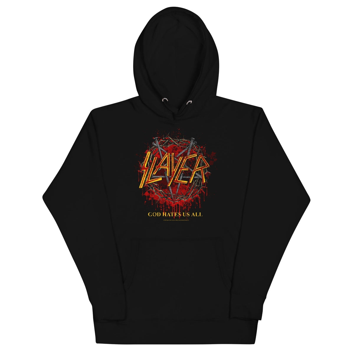 Stakes Slayer - God Hates Us All Hoodie Sweatshirt Officially Licensed