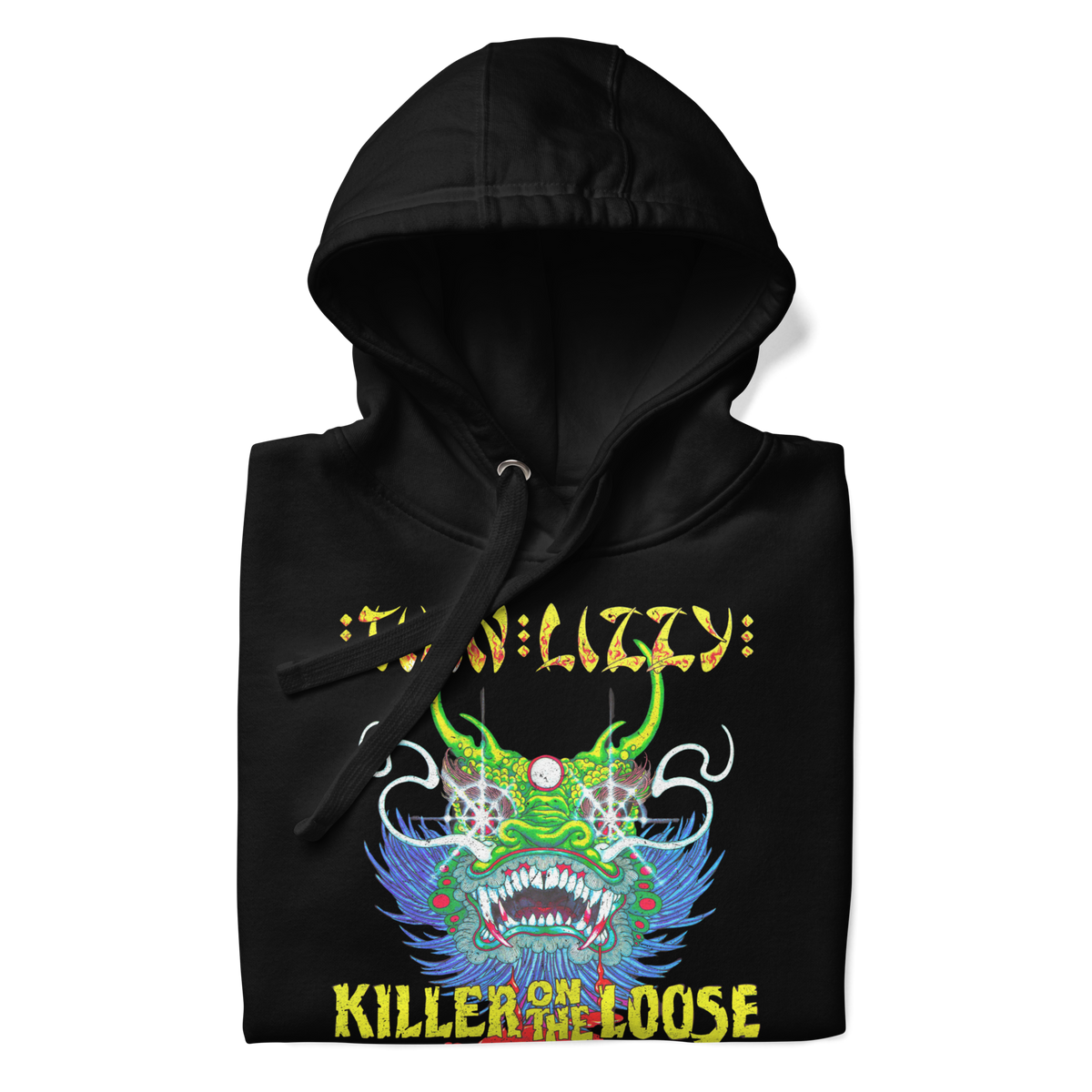 Stakes Thin Lizzy Killers on the Loose Hoodie Sweatshirt Officially Licensed