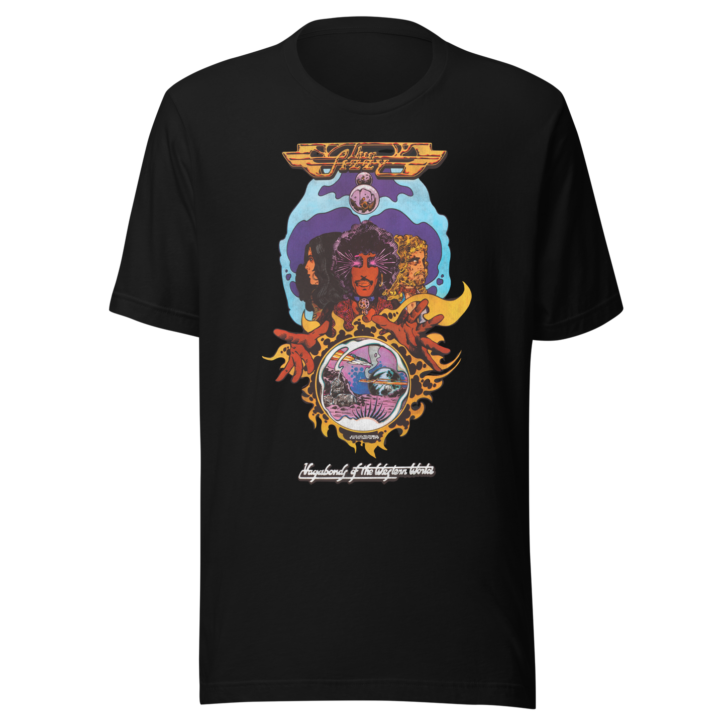 Stakes Thin Lizzy Vagabonds Mens T Shirt Officially Licensed