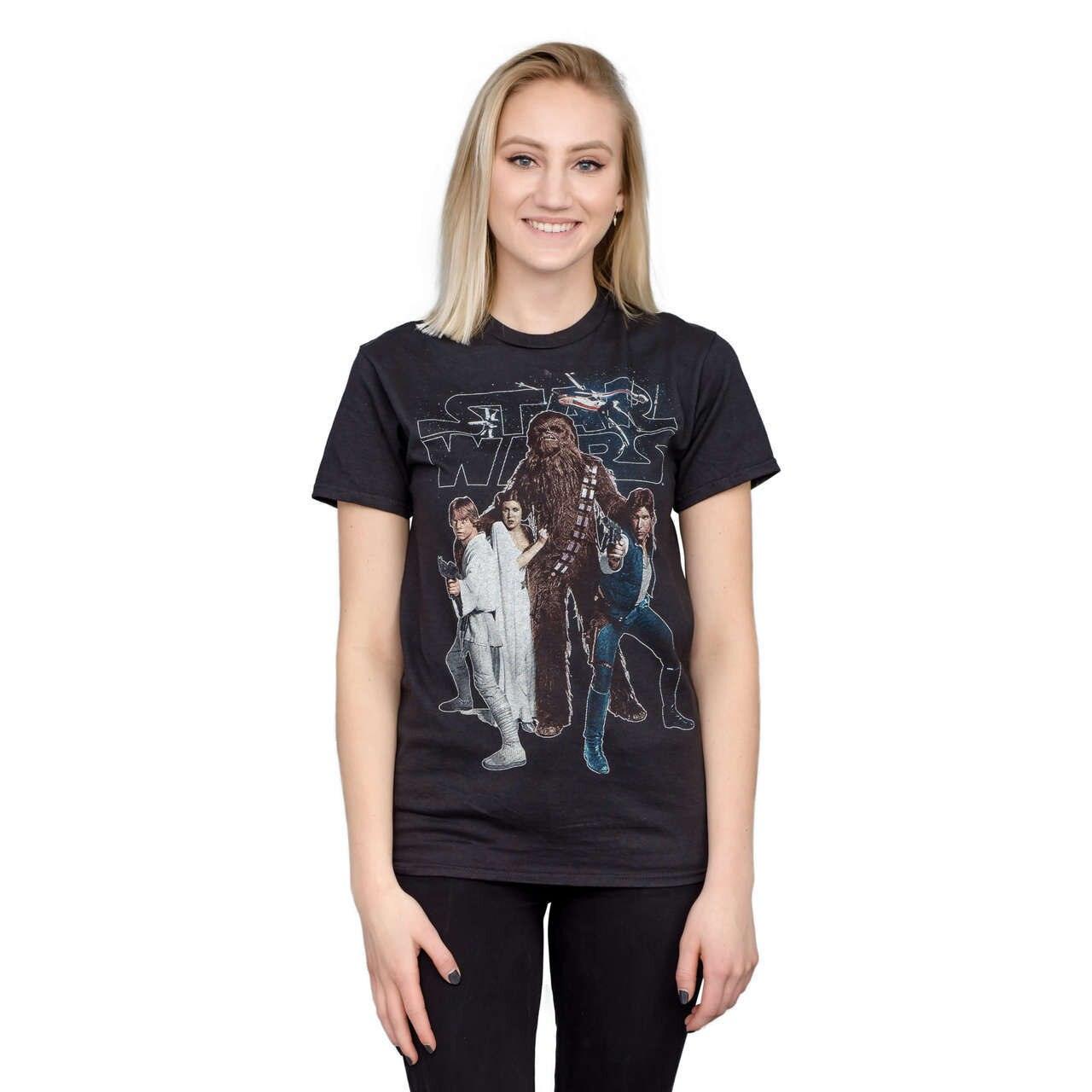 Star Wars Chewie and The Gang T-shirt