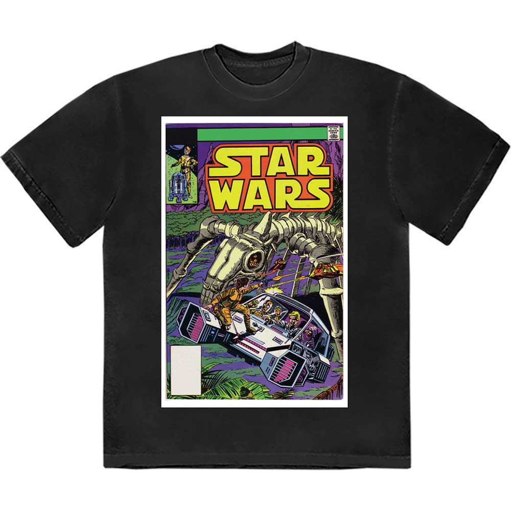 Star Wars Flight Comic Cover Mens T Shirt Officially Licensed