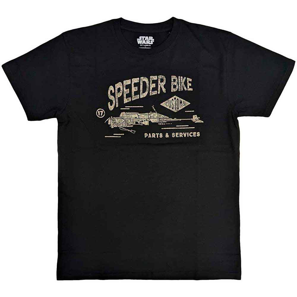 Star Wars Speeder Bike Mens T Shirt Officially Licensed