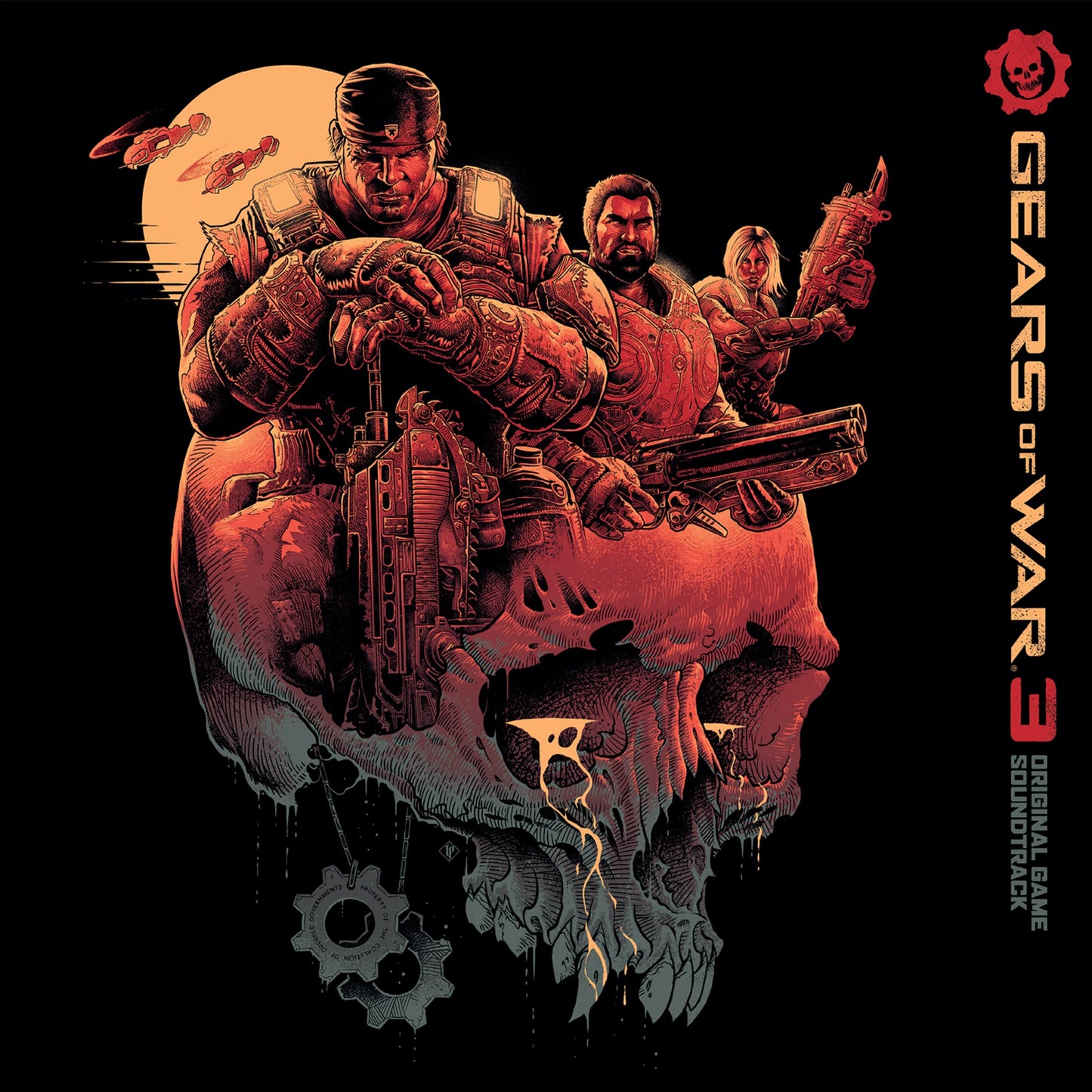 Gears Of War 3 (Original Soundtrack) Vinyl Record