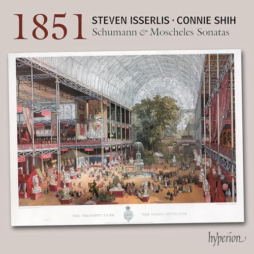 Schumann & Moscheles: 1851 Cello Sonatas Music CD