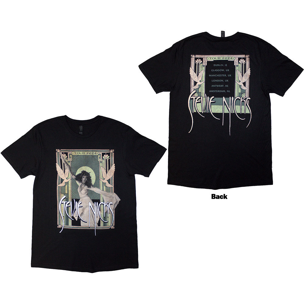 Stevie Nicks Tour '24 Doves Mens T Shirt Officially Licensed