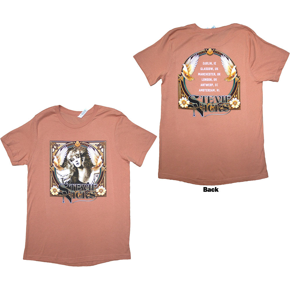 Stevie Nicks Tour '24 Retro Photo Womens T Shirt Officially Licensed