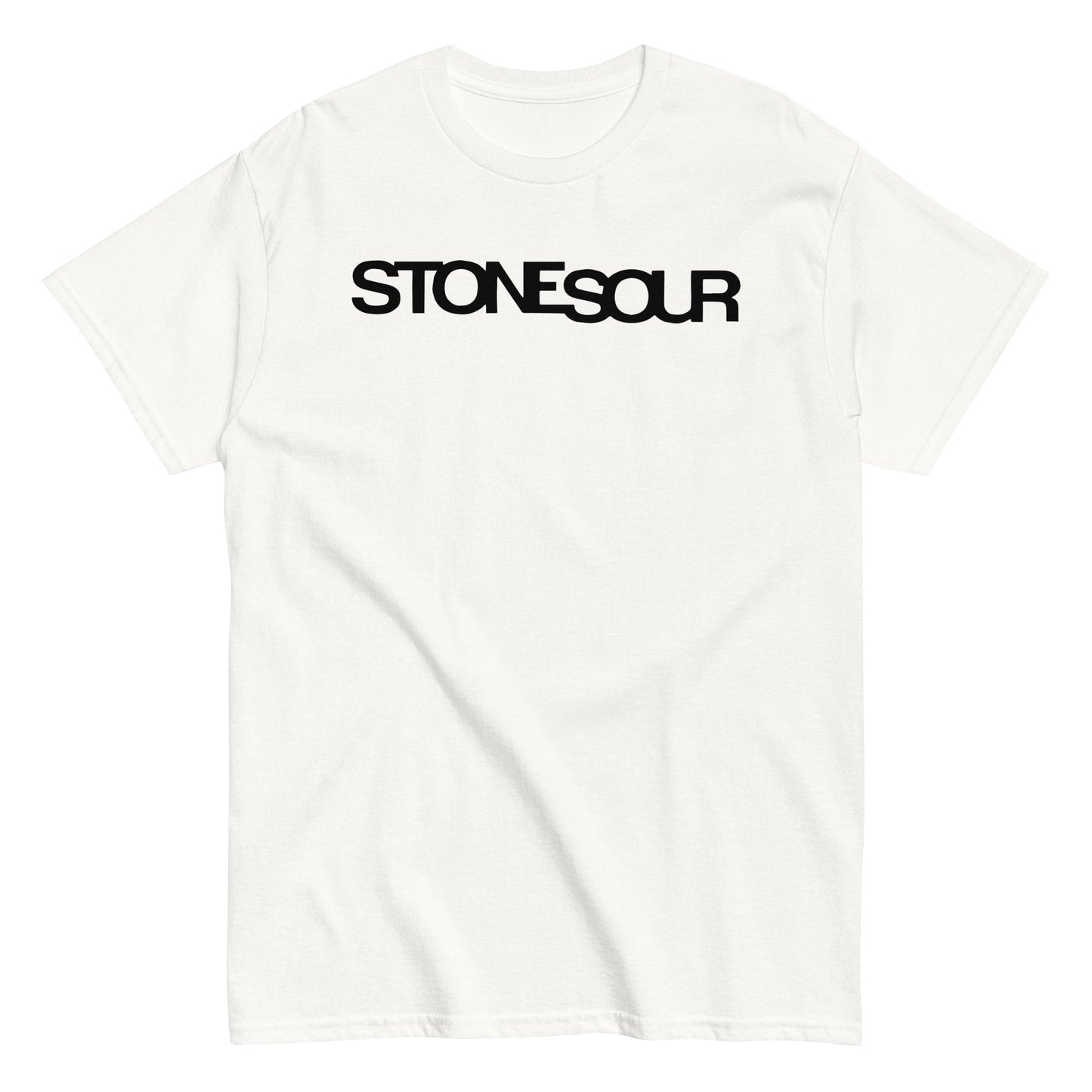 Stone Temple Pilots Black StoneSour Officially Licensed Mens T Shirt White
