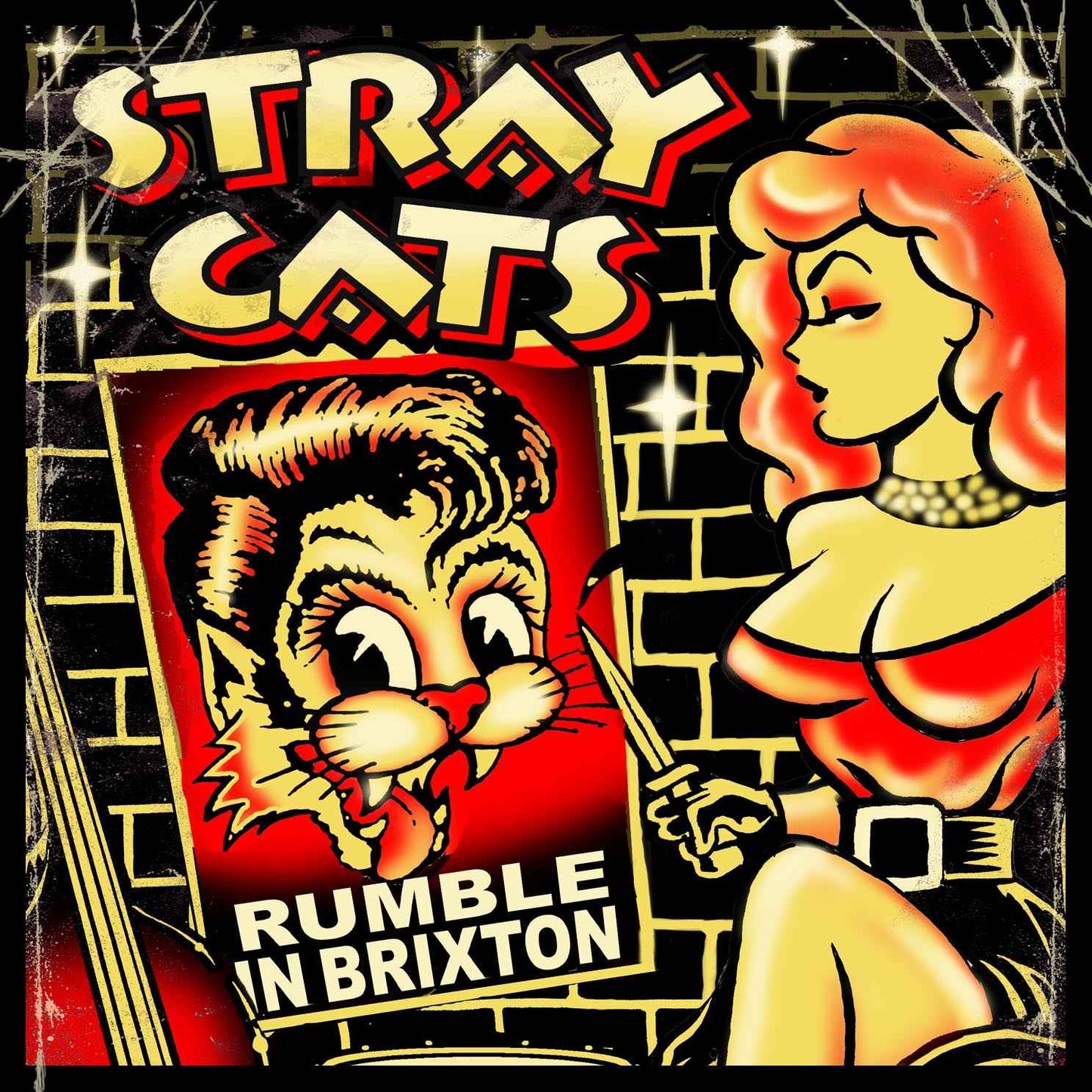 Stray Cats - Rumble in Brixton (Live) (2 Lp's) Vinyl Record