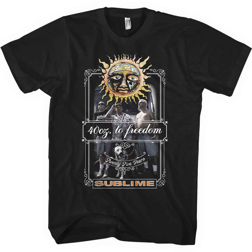 Sublime 25 Years Mens T Shirt Officially Licensed