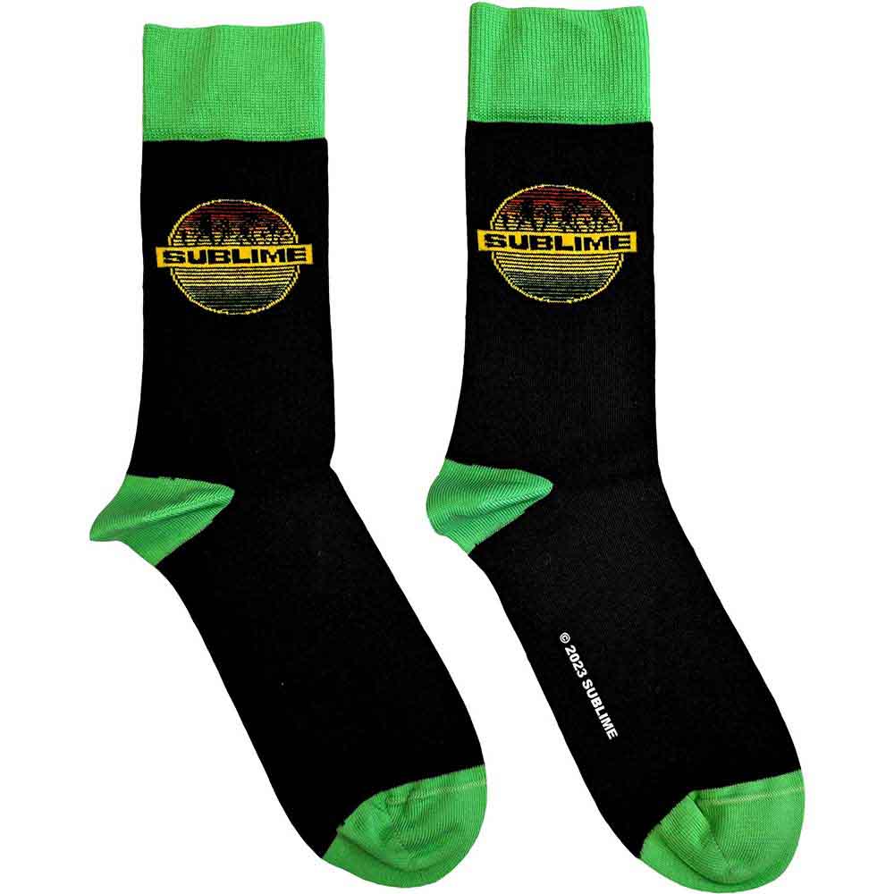 Sublime Circle Logo Socks Officially Licensed