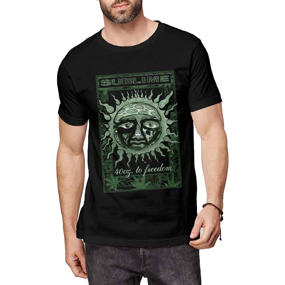 Sublime GRN 40 Oz Mens T Shirt Officially Licensed