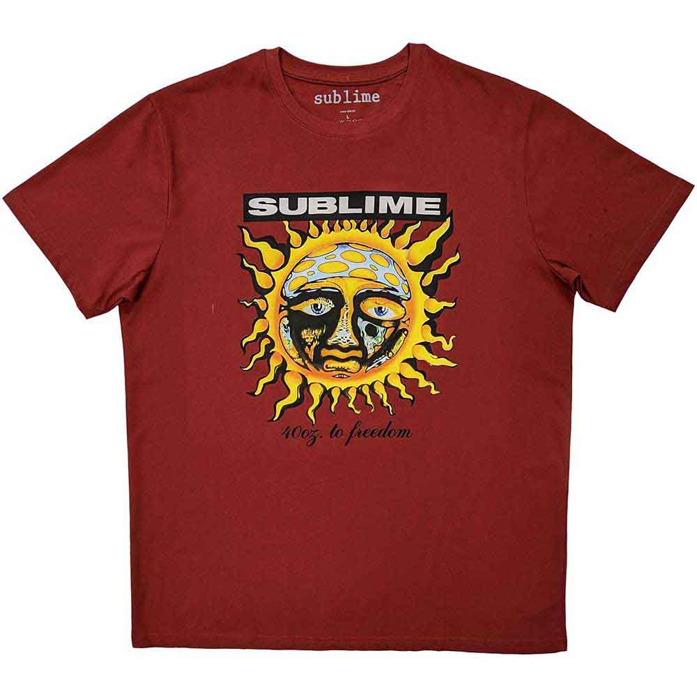 Sublime GRN 40 Oz Mens T Shirt Officially Licensed