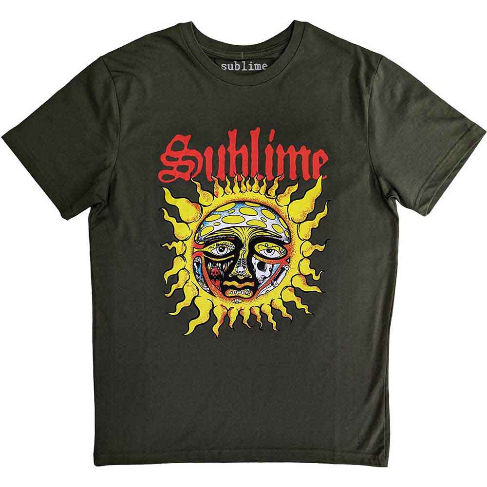 Sublime Yellow Sun Mens T Shirt Officially Licensed