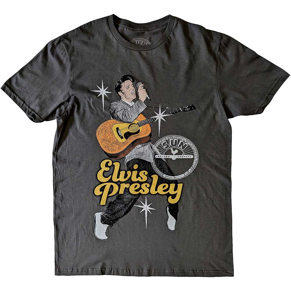 Sun Records Elvis Toes Mens T Shirt Officially Licensed