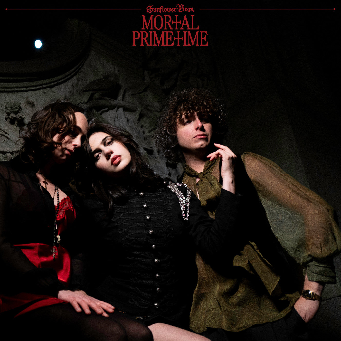 Mortal Primetime (Transparent Red VINYL) Vinyl Record