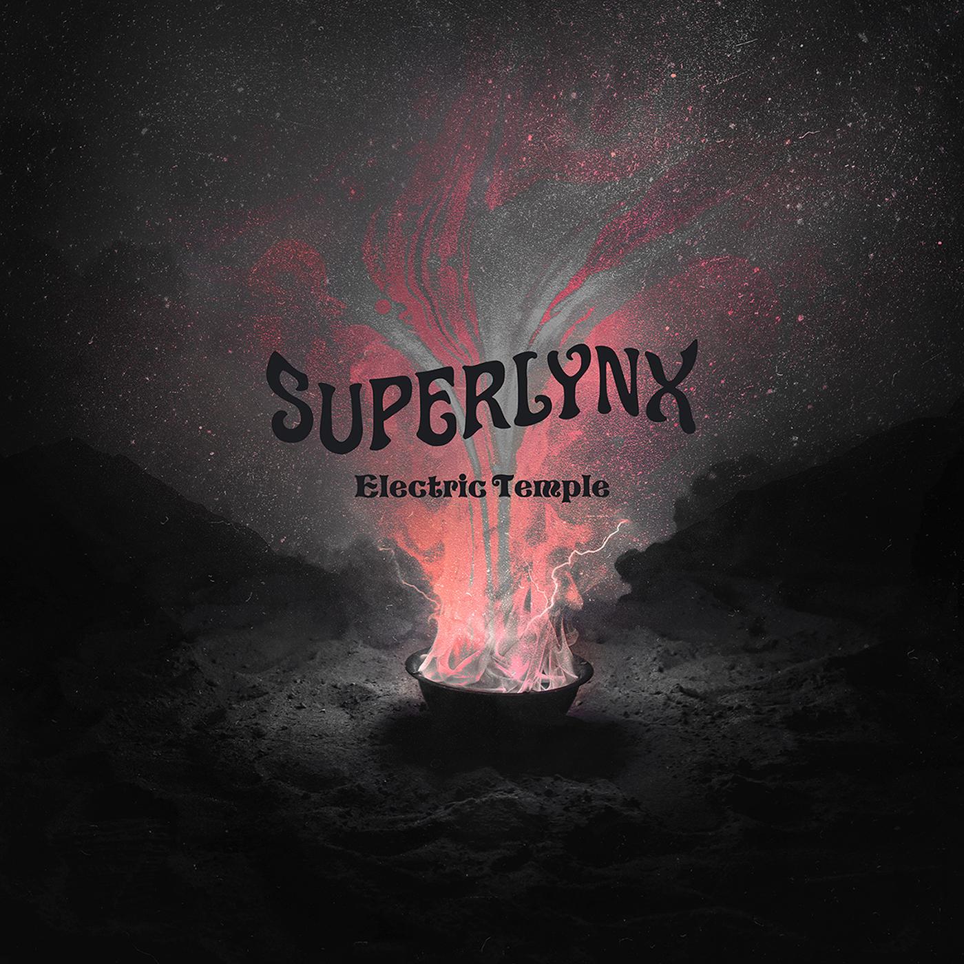 Electric Temple (BLACK WITH WHITE SPLATTER VINYL) Vinyl Record