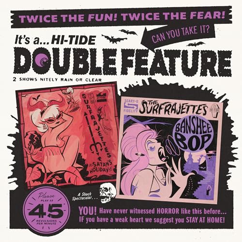 The Surfrajettes "Marshmallow March / All I Want For Christmas Is You" Single Vinyl Record