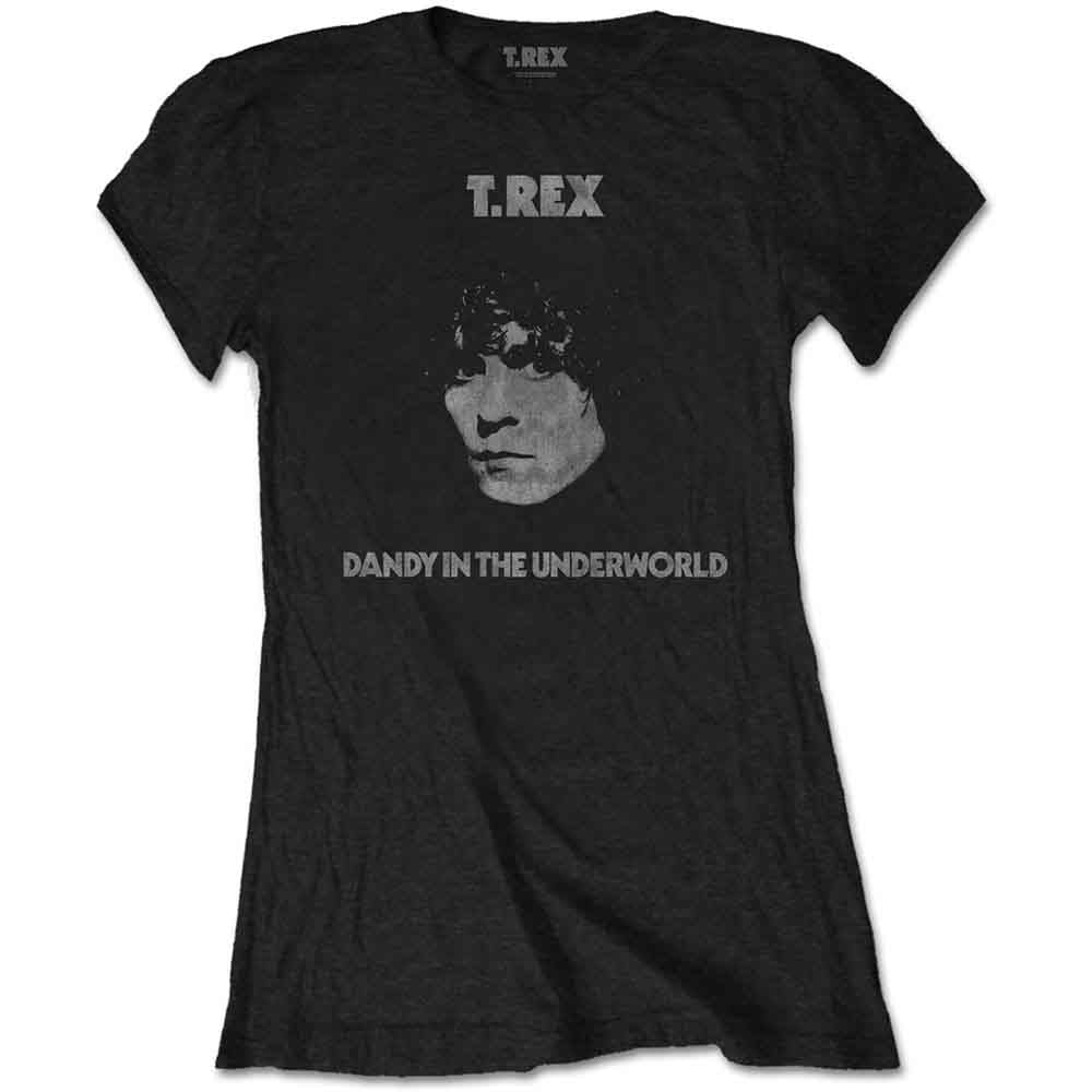 T-rex Dandy Womens T Shirt Officially Licensed