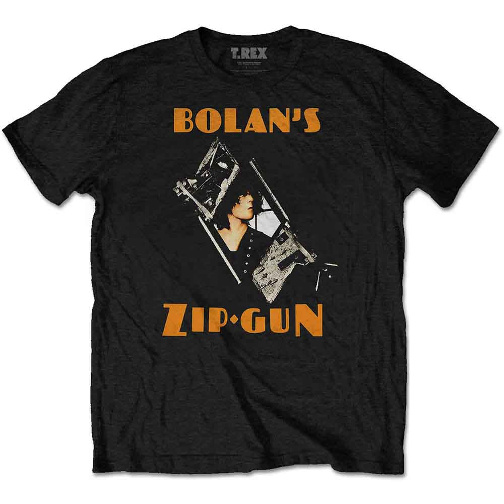 T-rex Zip Gun Mens T Shirt Officially Licensed