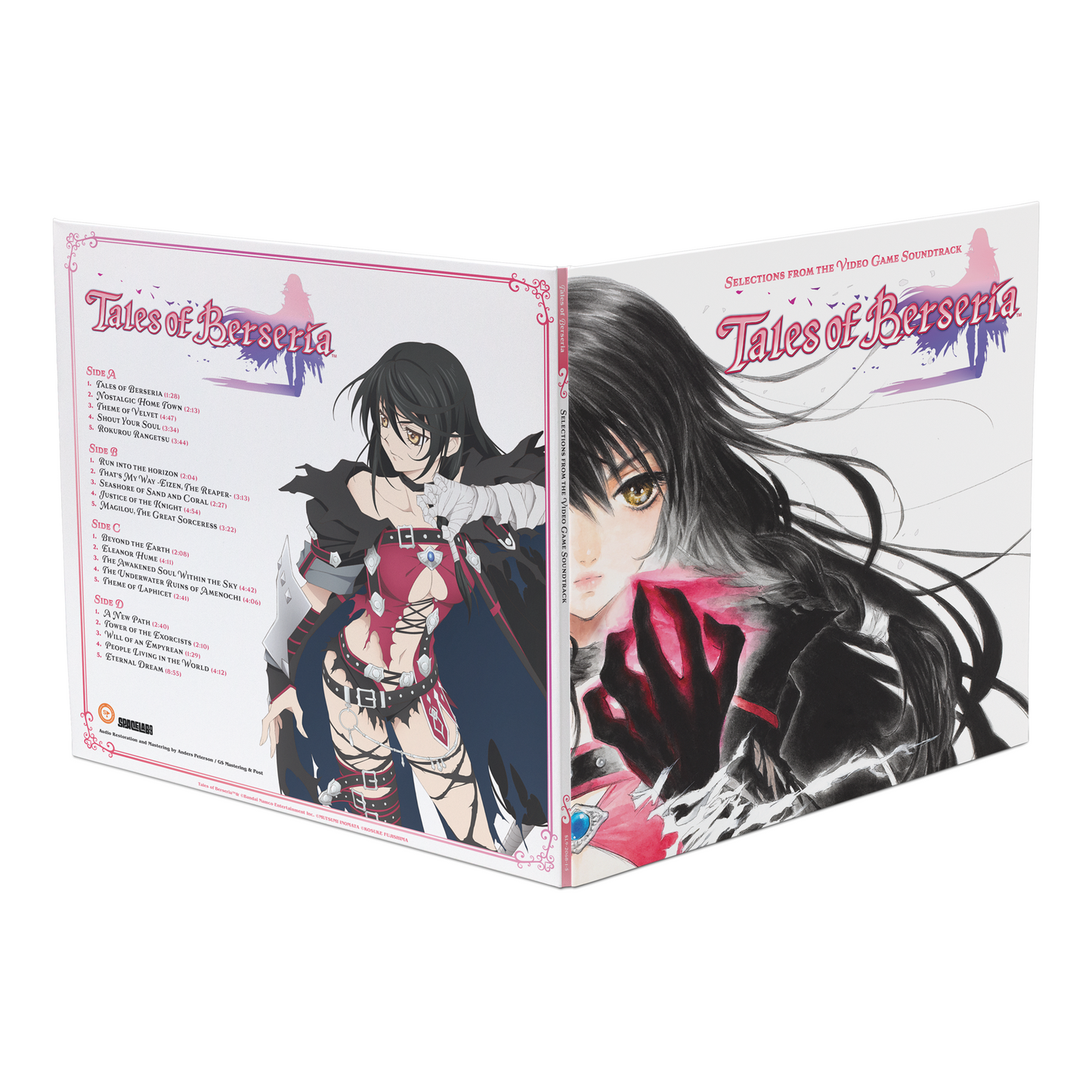 Tales of Berseria: Selections From The Video Game Soundtrack (2LP, Phantom Rose, Exclusive) Vinyl Record