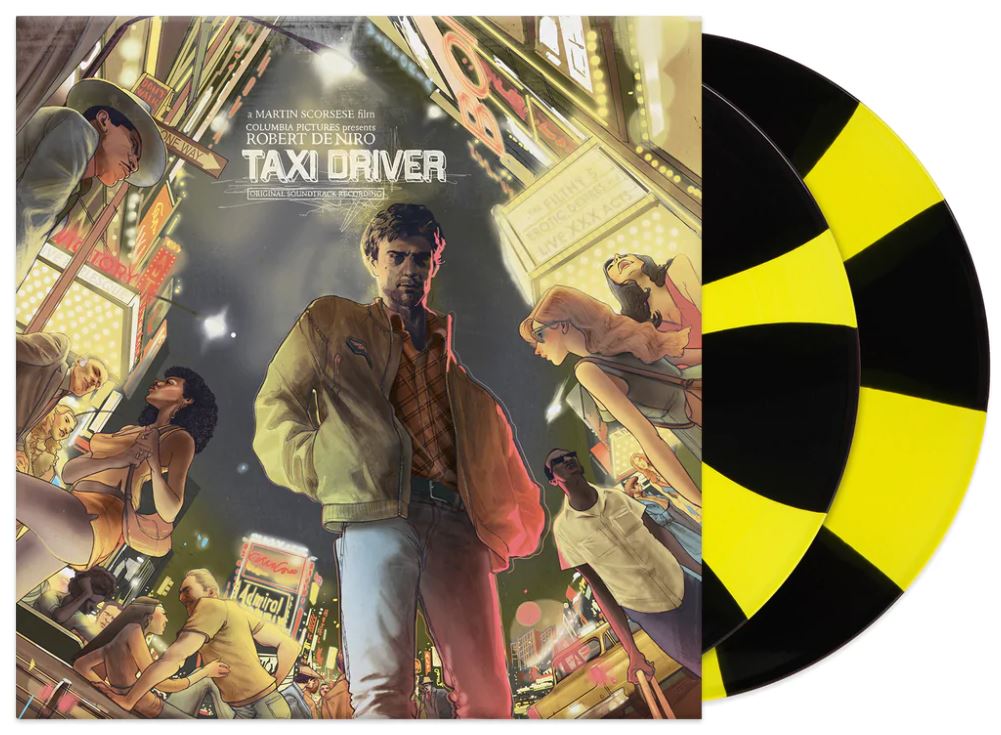 Bernard Herrmann - Taxi Driver Original Soundtrack Recording (2LP, Yellow/Black Pinwheel, 180g) Vinyl Record