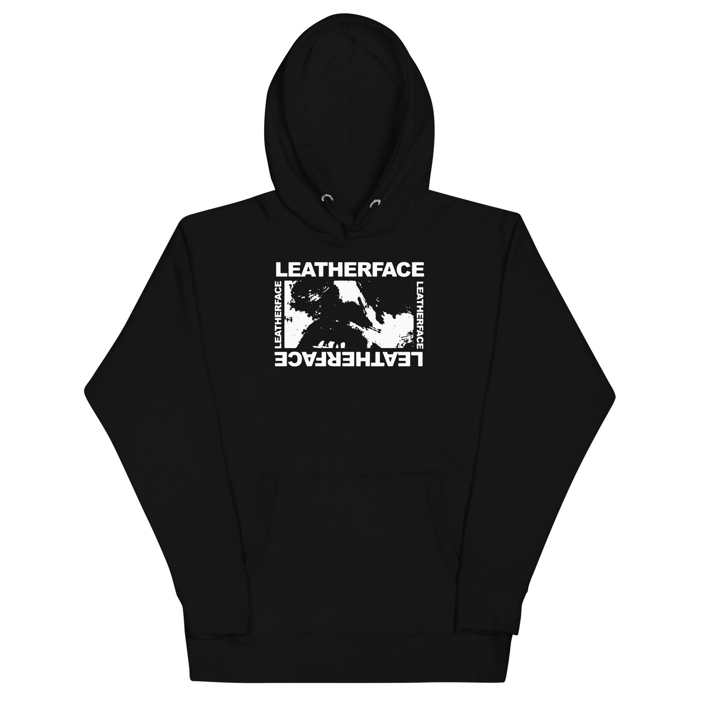 Texas Chainsaw Massacre Leatherface Mens Officially Licensed Hoodie Black
