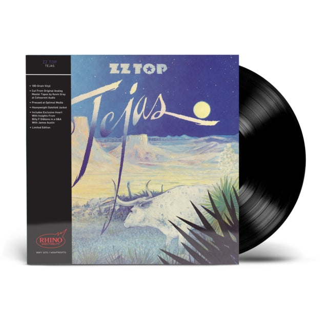 ZZ Top Tejas 180g SYEOR 2025 Vinyl Record
