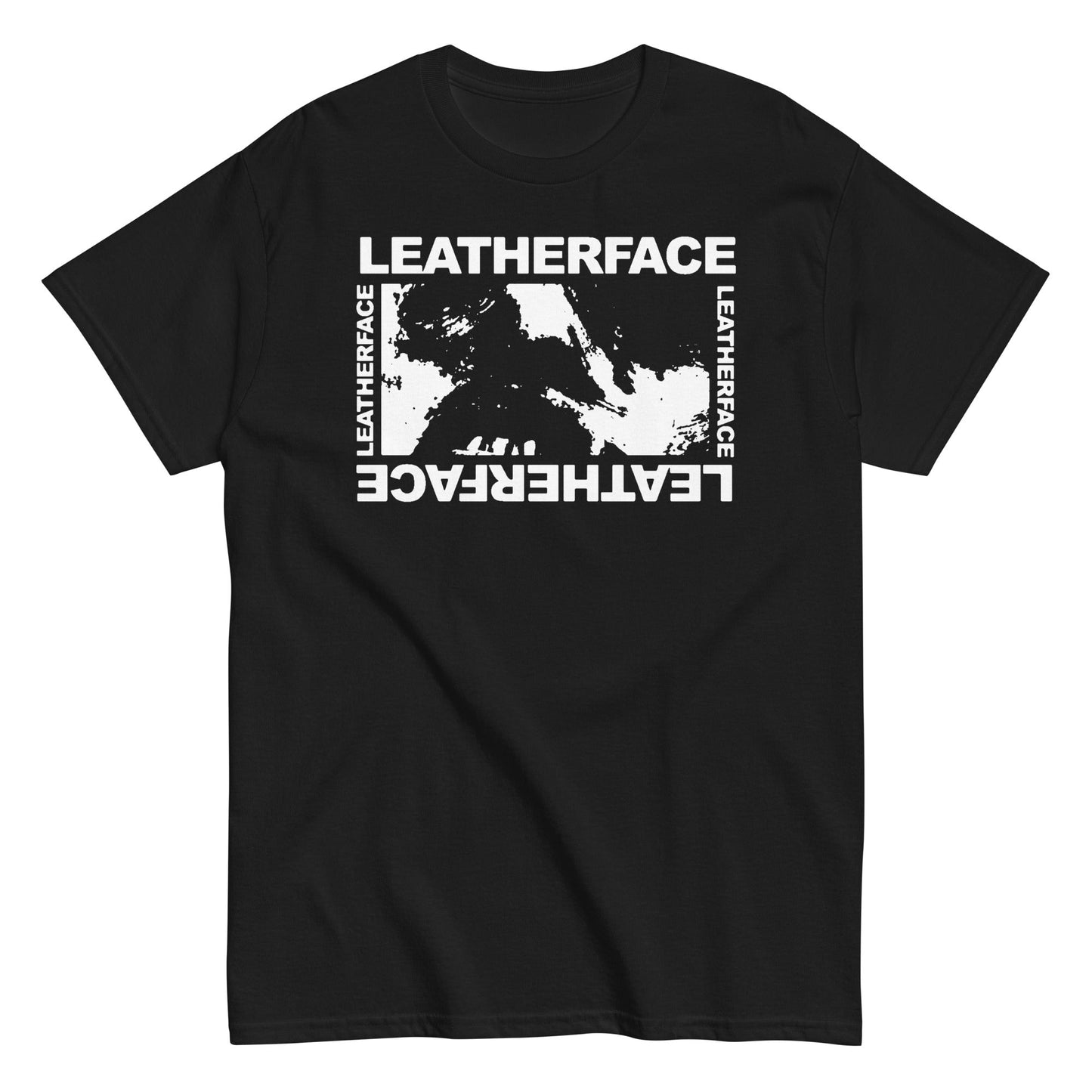 Texas Chainsaw Massacre Leatherface Officially Licensed Mens T Shirt Black