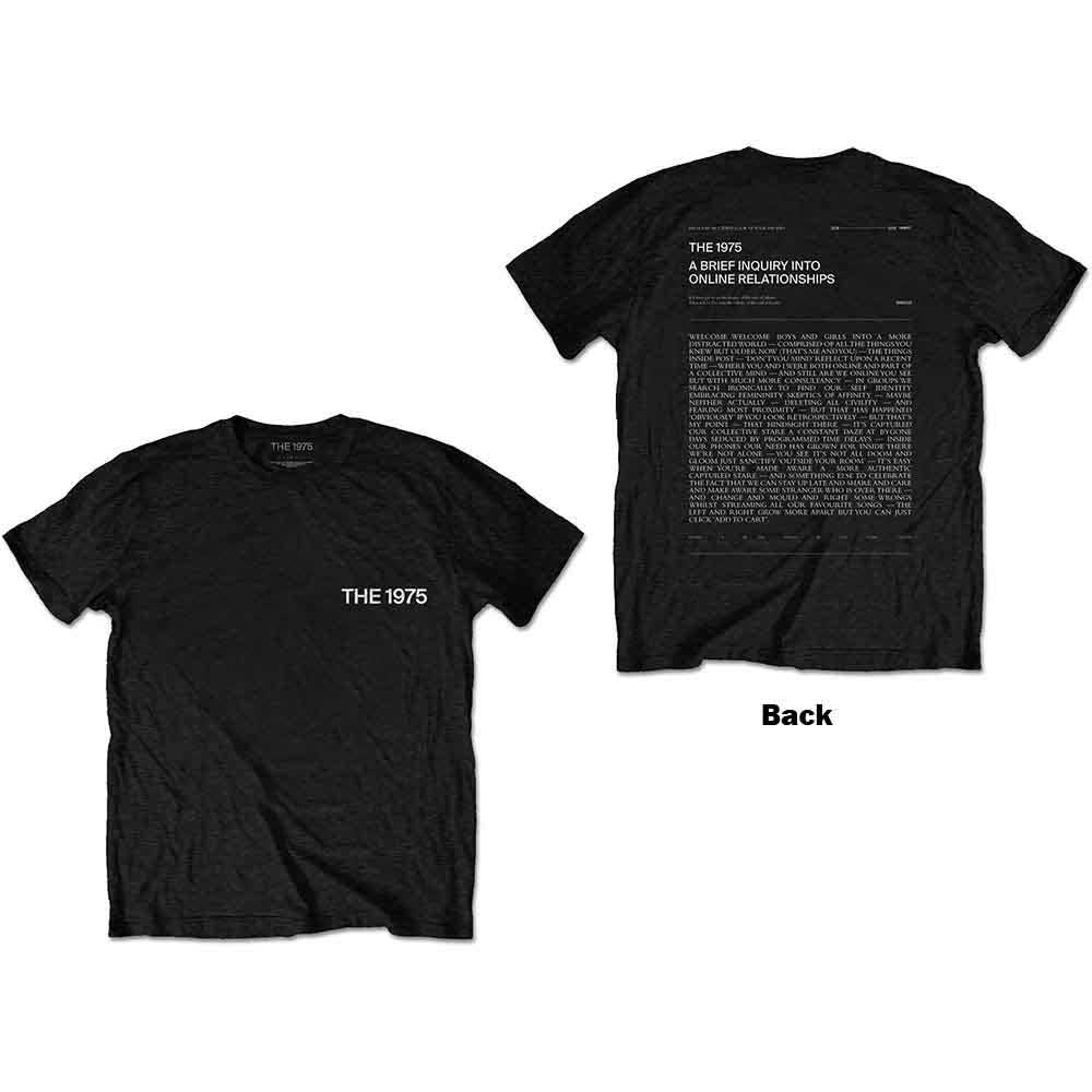 The 1975 A Brief Inquiry Mens T Shirt Officially Licensed