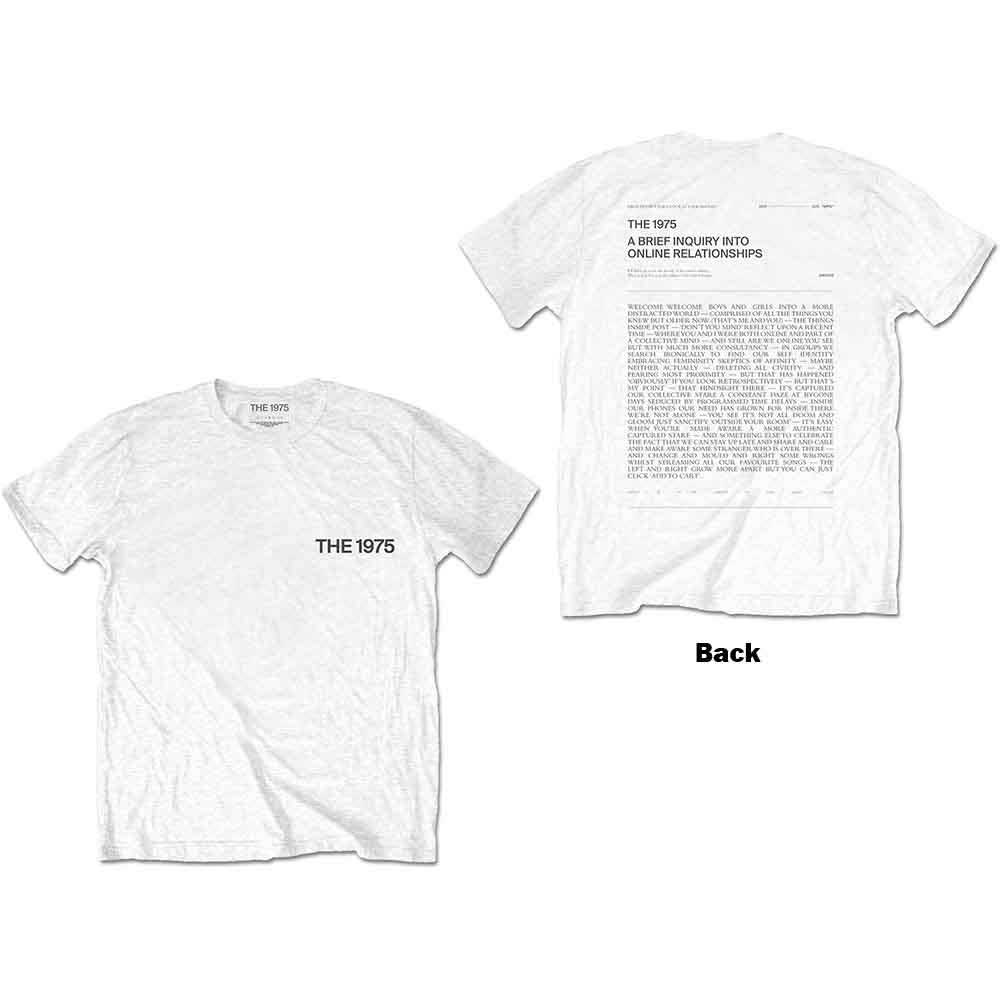 The 1975 A Brief Inquiry Mens T Shirt Officially Licensed