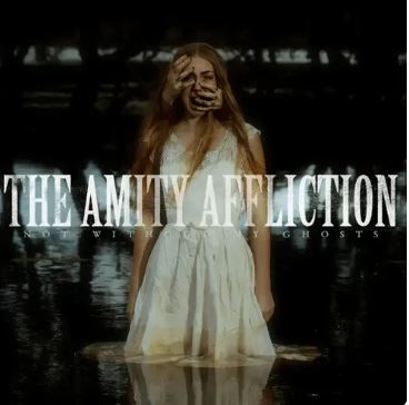 The Amity Affliction - Not Without My Ghosts (Indie Exclusive, Colored Vinyl, Blue, Black, White) Vinyl Record