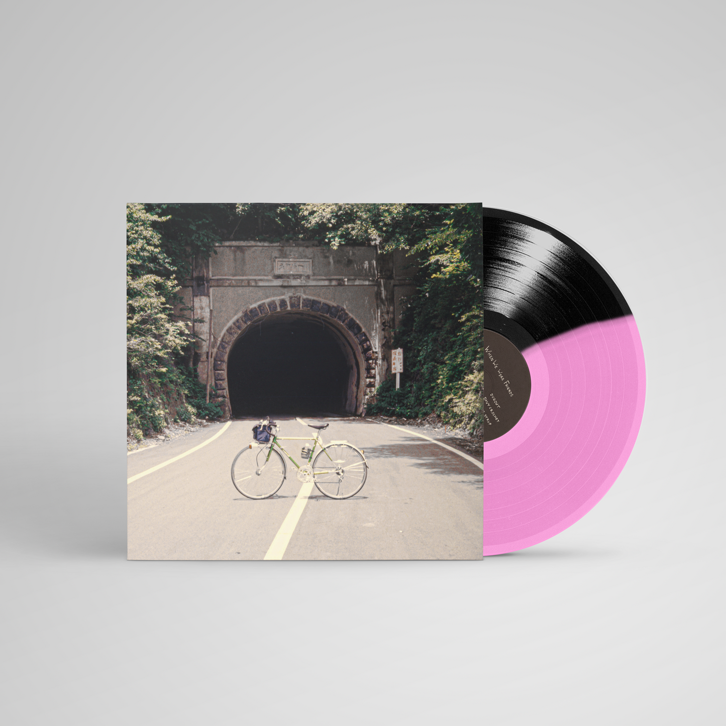 The Backseat Lovers - When We Were Friends (Record Stop Exclusive | Hot Pink/ Black Split color Vinyl) Vinyl Record