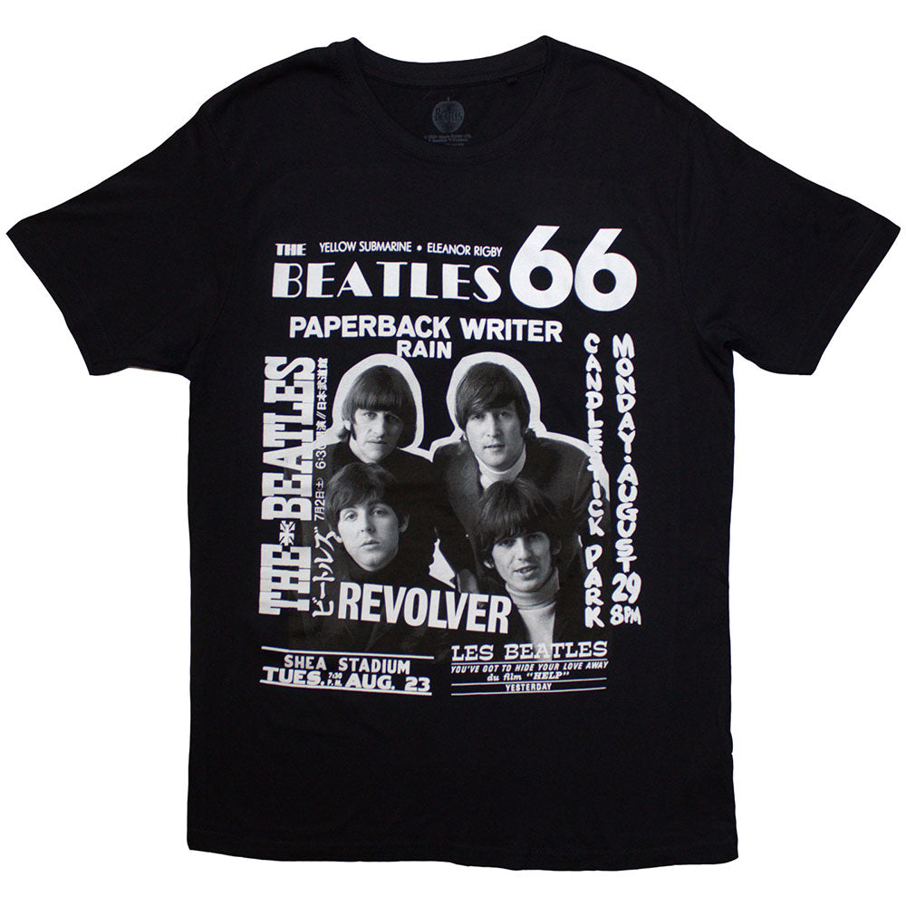 The Beatles 1966 Mens T Shirt Officially Licensed