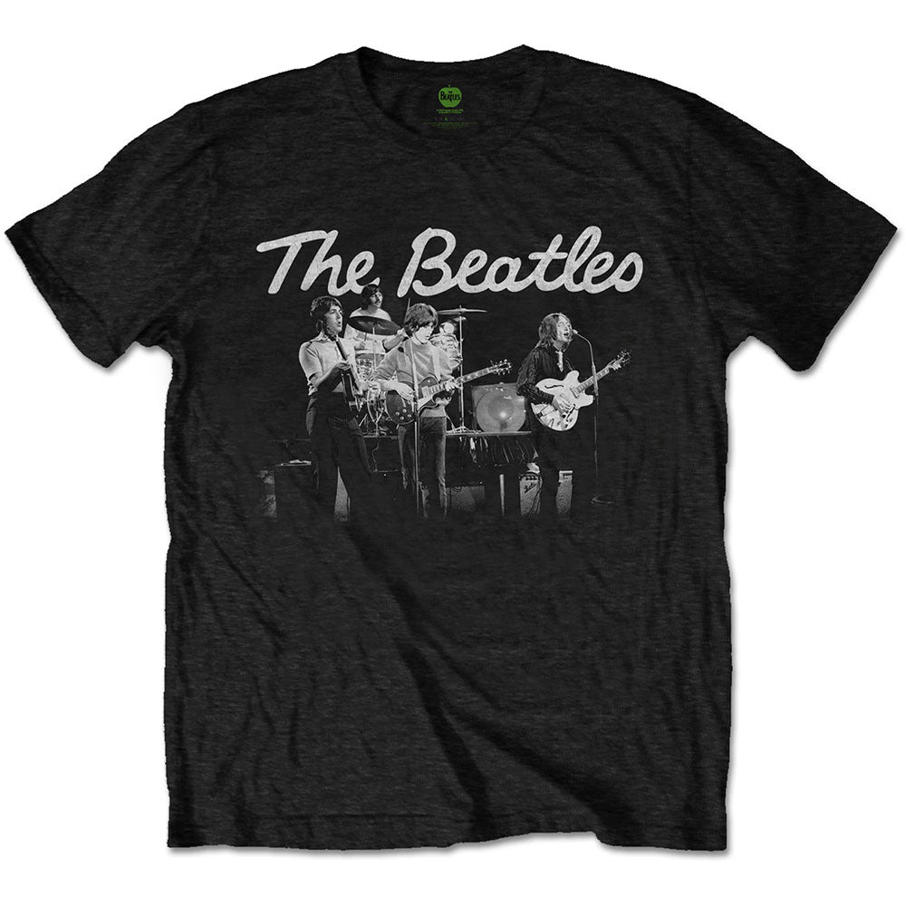 The Beatles 1968 Live Photo Mens T Shirt Officially Licensed