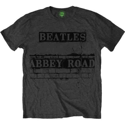 The Beatles Abbey Road Sign Mens T Shirt Officially Licensed