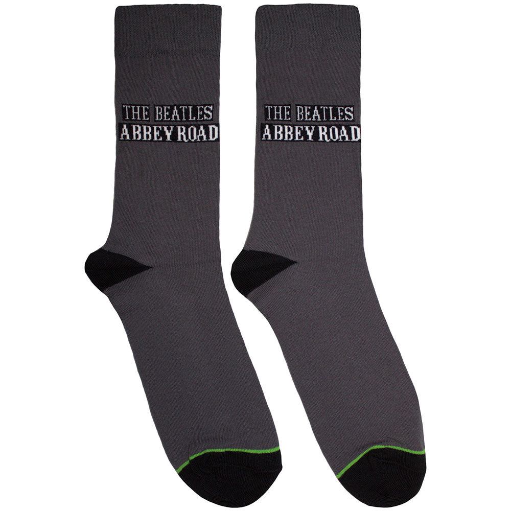 The Beatles Abbey Road Sign Socks Officially Licensed