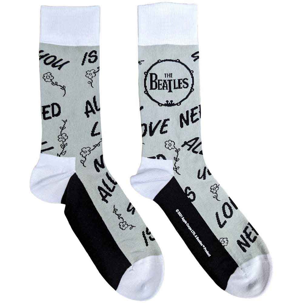 The Beatles AYNIL & Drum Socks Officially Licensed