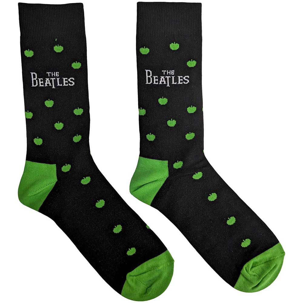 The Beatles Drop T & Apples Socks Officially Licensed
