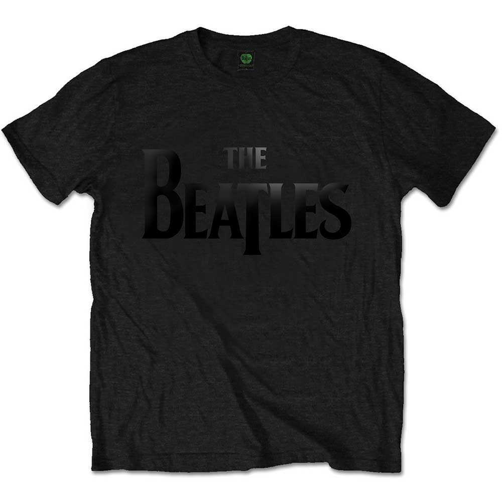 The Beatles Drop T Logo Mens T Shirt Officially Licensed