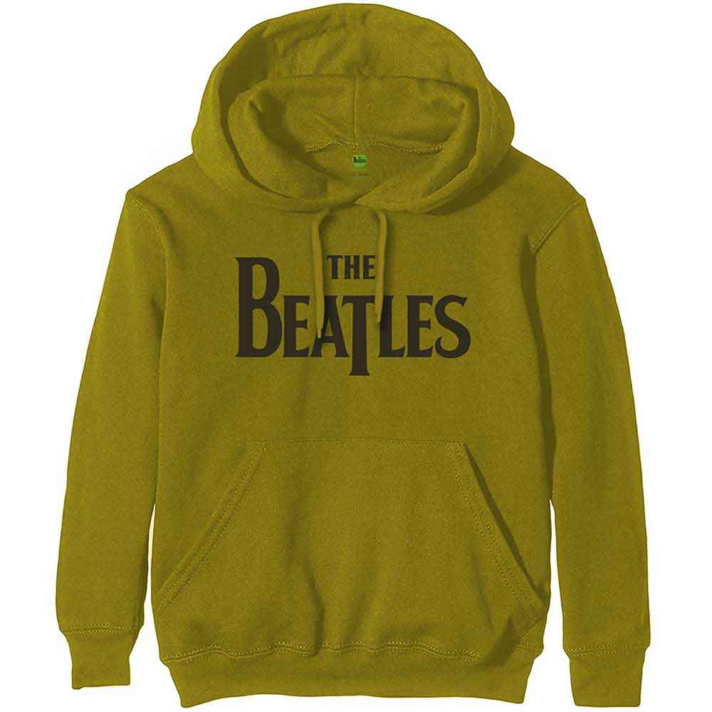 The Beatles Drop T Logo Hoodie Sweatshirt Officially Licensed