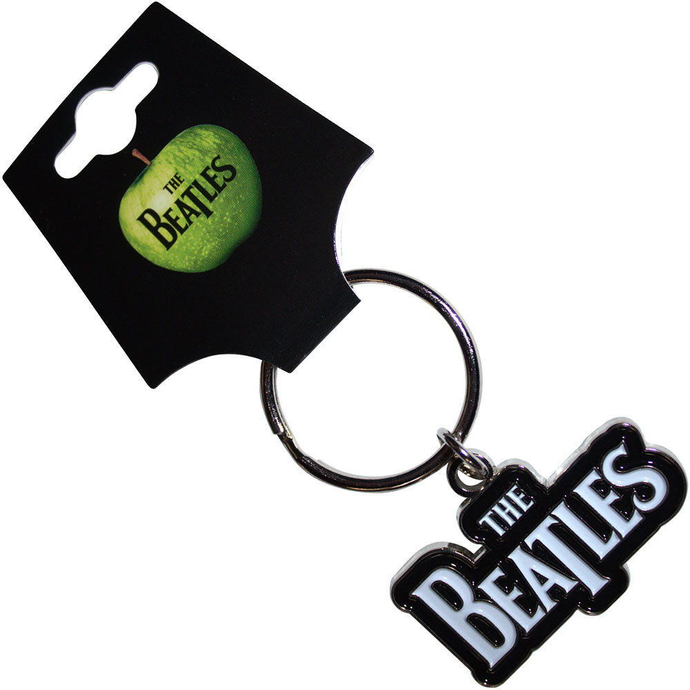 The Beatles Drop T Logo (White)