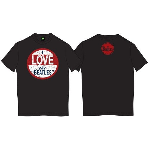 The Beatles I Love The Beatles Mens T Shirt Officially Licensed