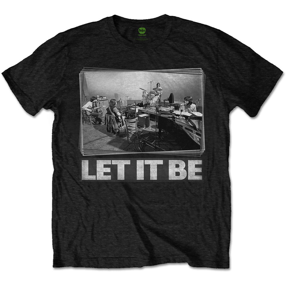 The Beatles Let It Be Studio Mens T Shirt Officially Licensed
