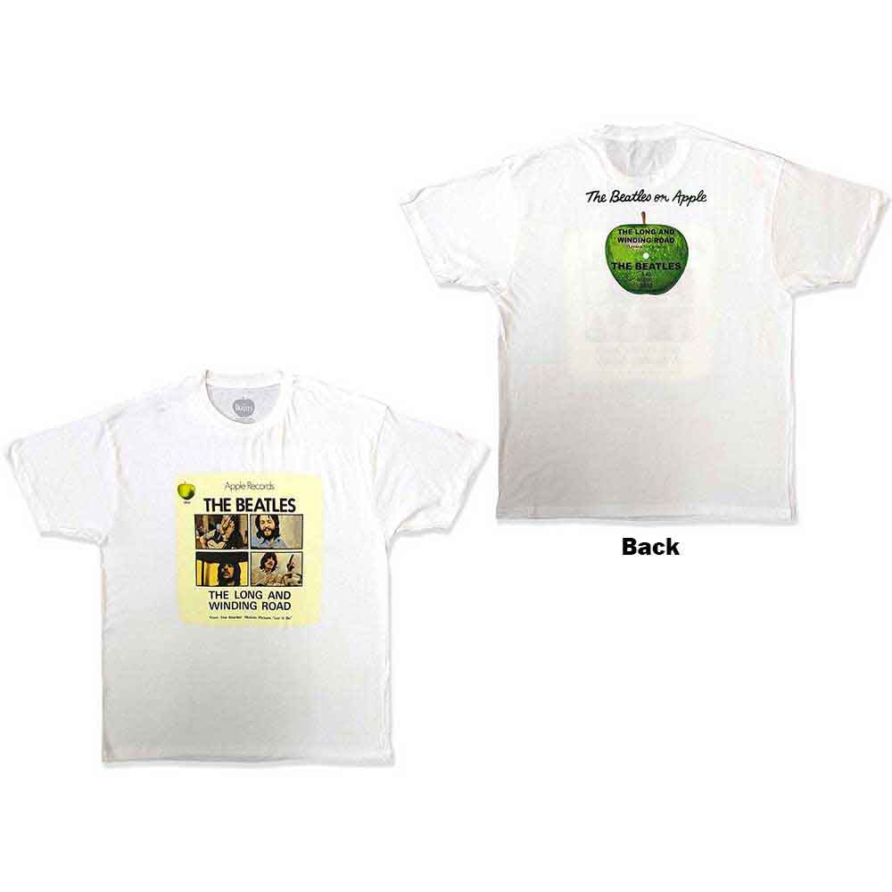 The Beatles Long & Winding Road Mens T Shirt Officially Licensed