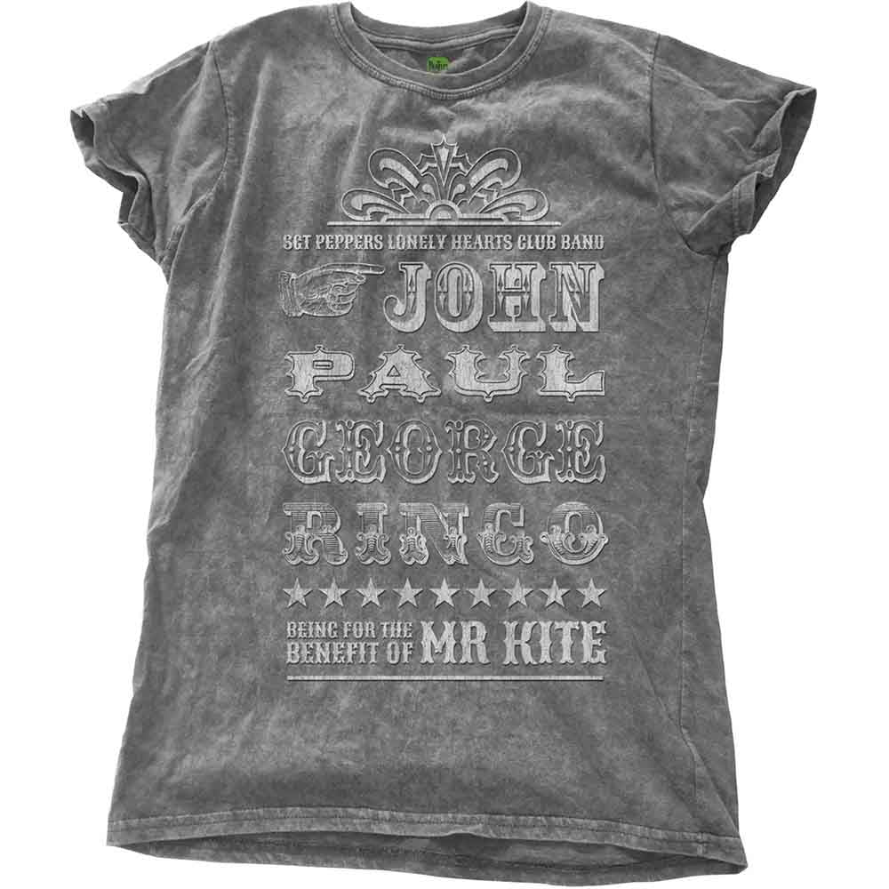 The Beatles Mr Kite Womens T Shirt Officially Licensed
