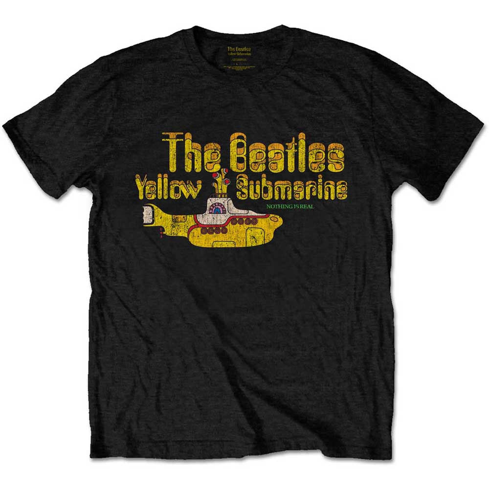 The Beatles Nothing is Real Mens T Shirt Officially Licensed