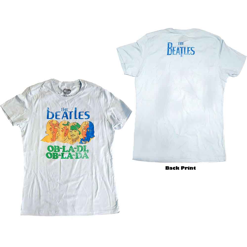 The Beatles Ob-La-Di Womens T Shirt Officially Licensed