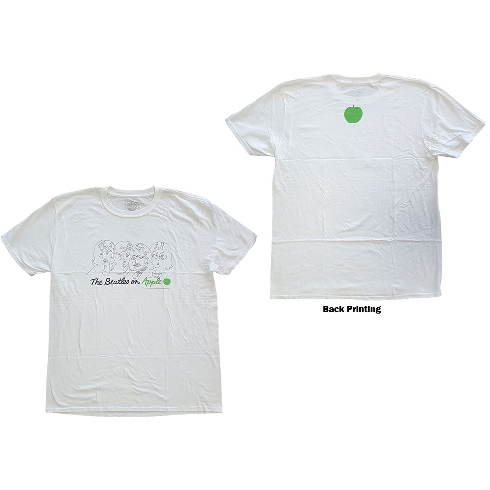 The Beatles On Apple Mens T Shirt Officially Licensed