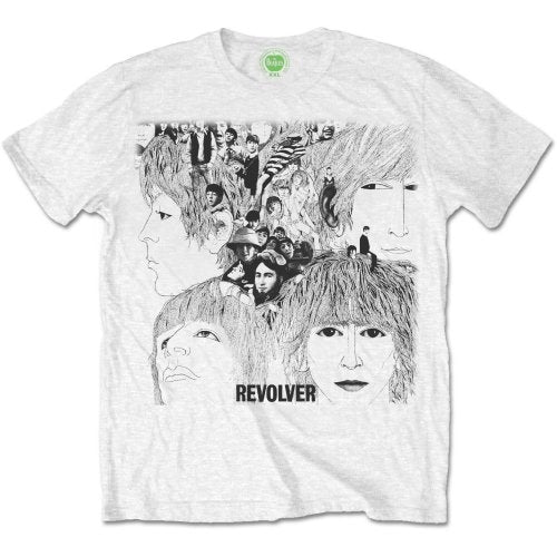 The Beatles Revolver Album Cover Mens T Shirt White